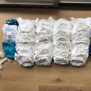 Esembly size 2 cloth diaper lot